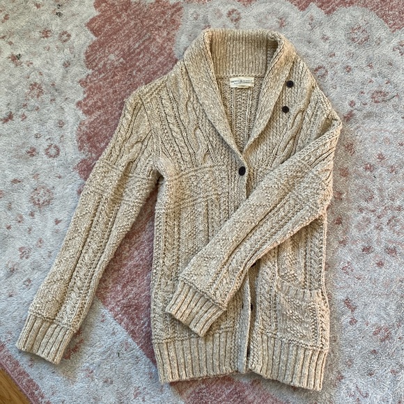Denim & Supply Ralph Lauren cardigan chunky sweater - Picture 4 of 5